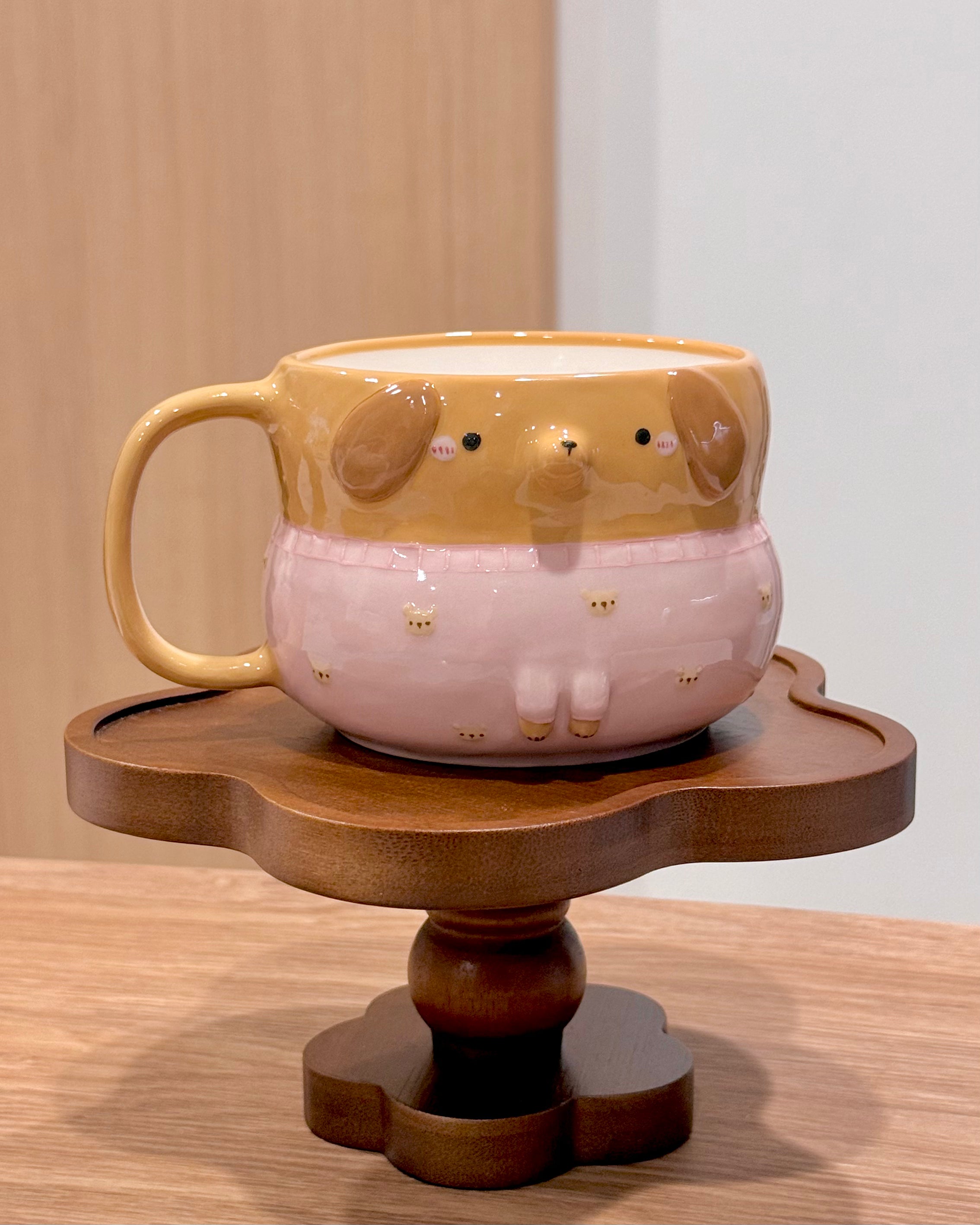 HONEY DACHSHUND cup, Fluffy size (PRE-ORDER), Estimated Completion:JUNE