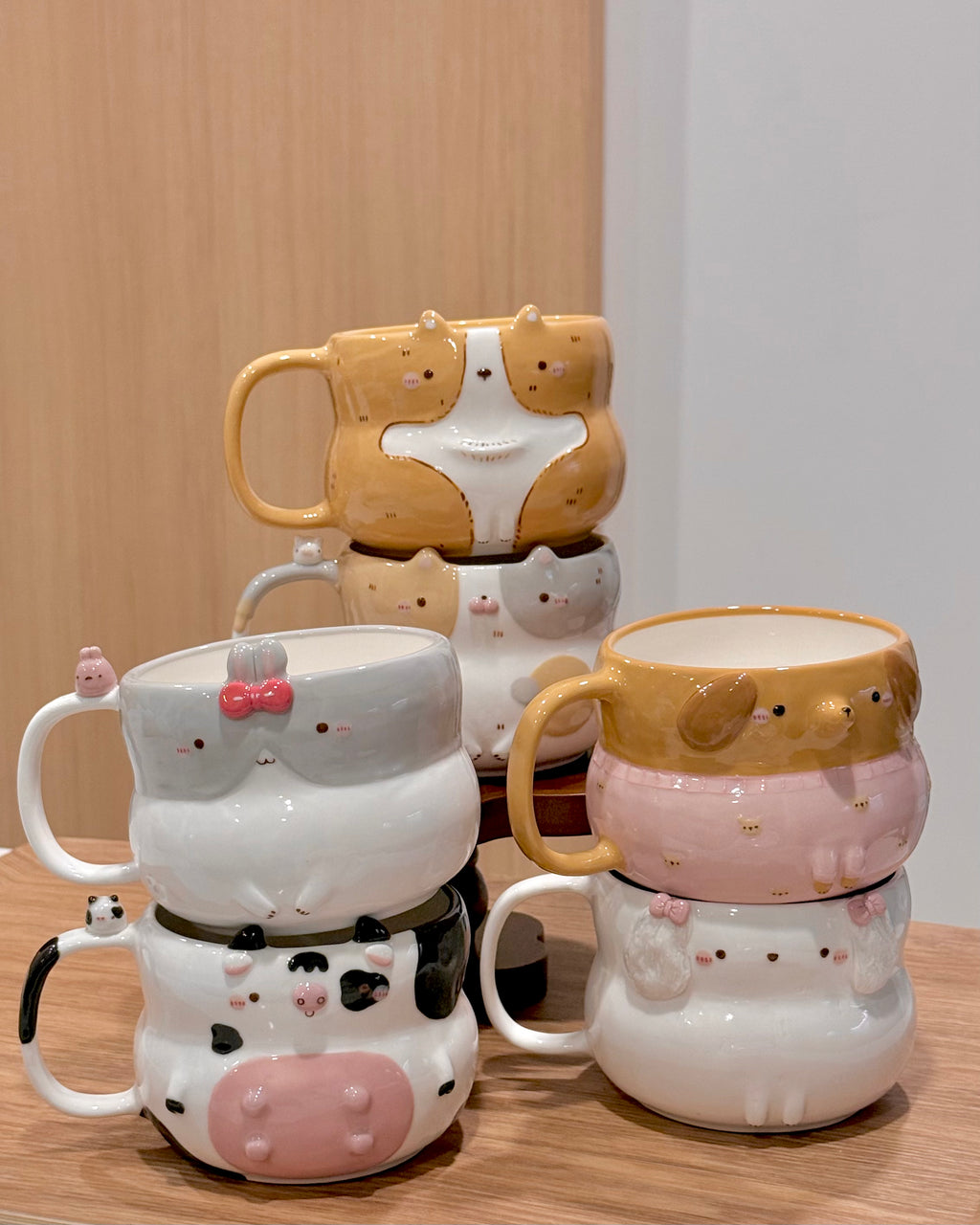 HONEY DACHSHUND cup, Fluffy size (PRE-ORDER), Estimated Completion:JUNE