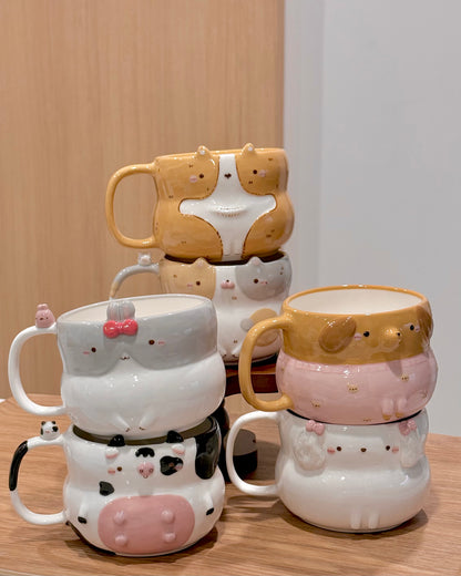 ROSIE BUNNY cup, Fluffy size