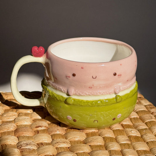 MACARON, Fluffy size cup (PRE-ORDER), Estimated Completion: February.