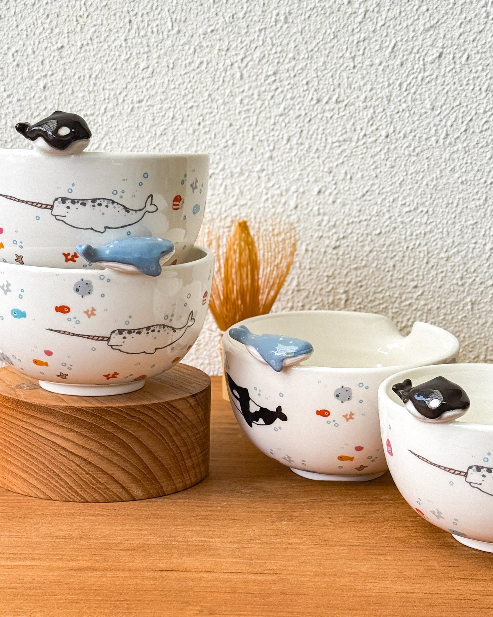 UNDER THE SEA Matcha bowl, Chawan