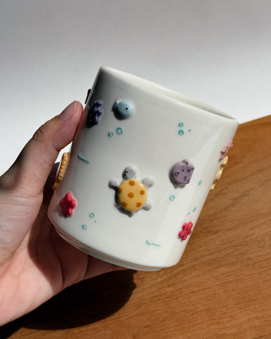 OCEAN TEA CUP size (PRE-ORDER), Estimated Completion: September-October
