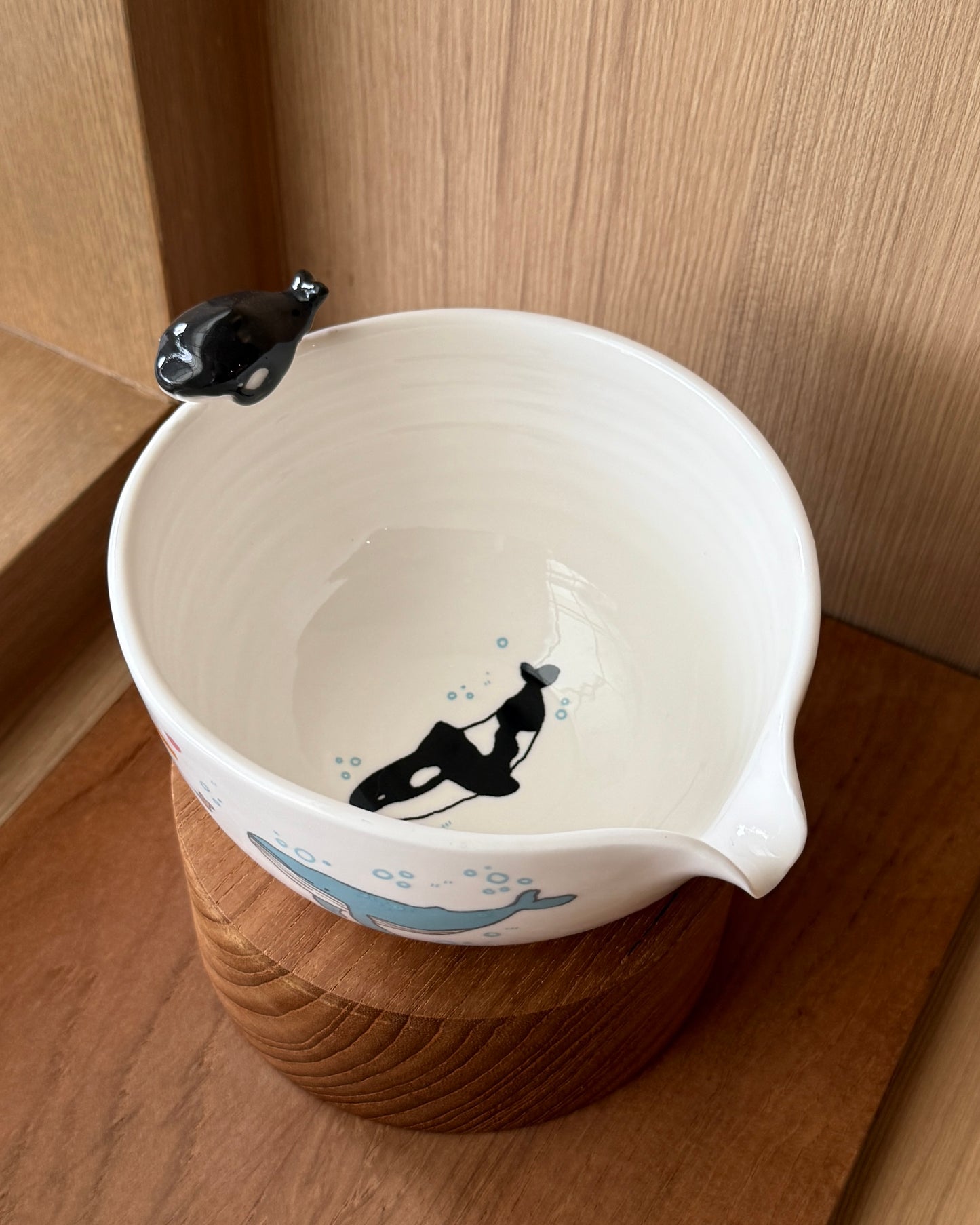 UNDER THE SEA Matcha bowl, Chawan