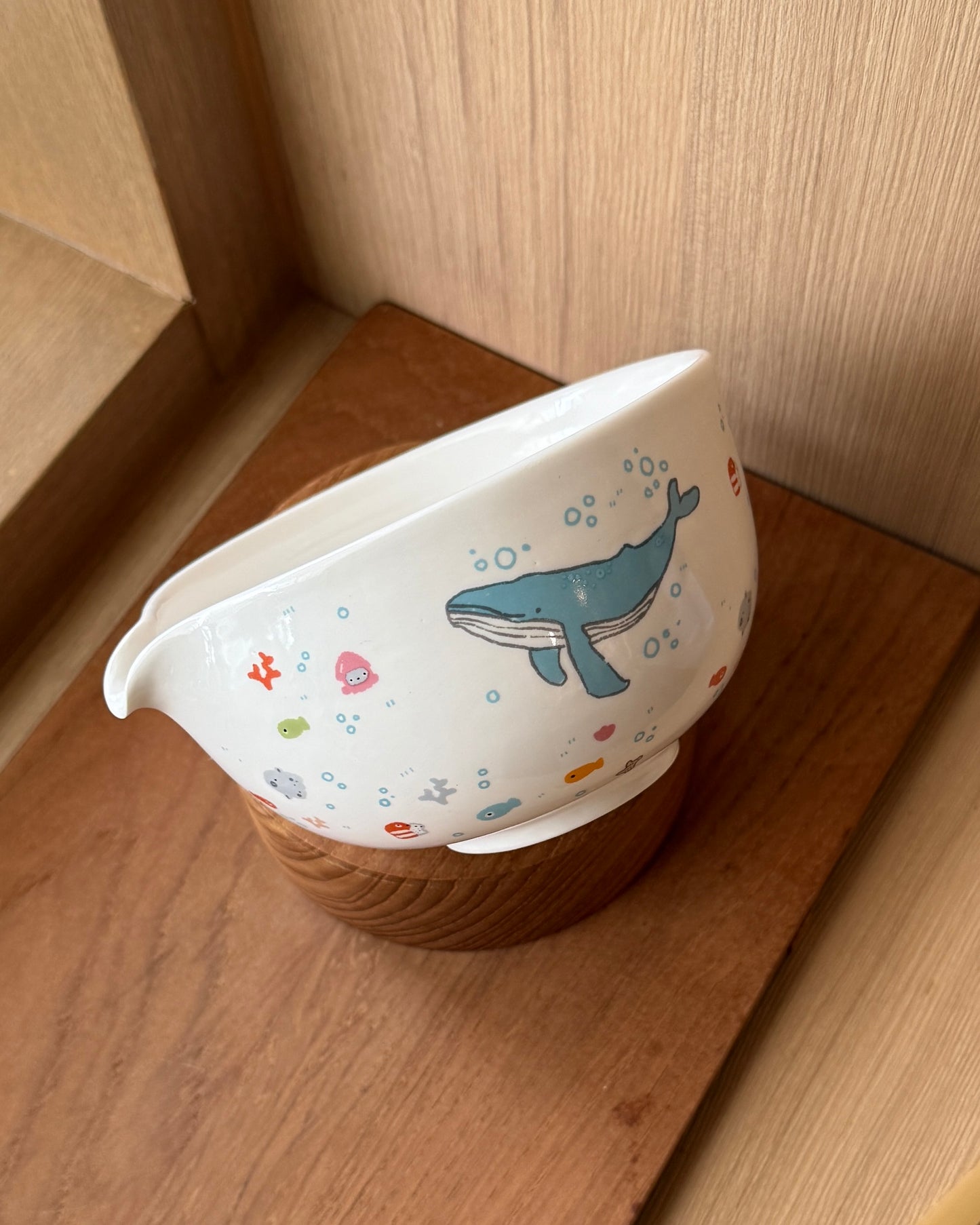 UNDER THE SEA Matcha bowl, Chawan