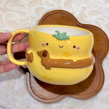PINEAPPLE , Fluffy size cup