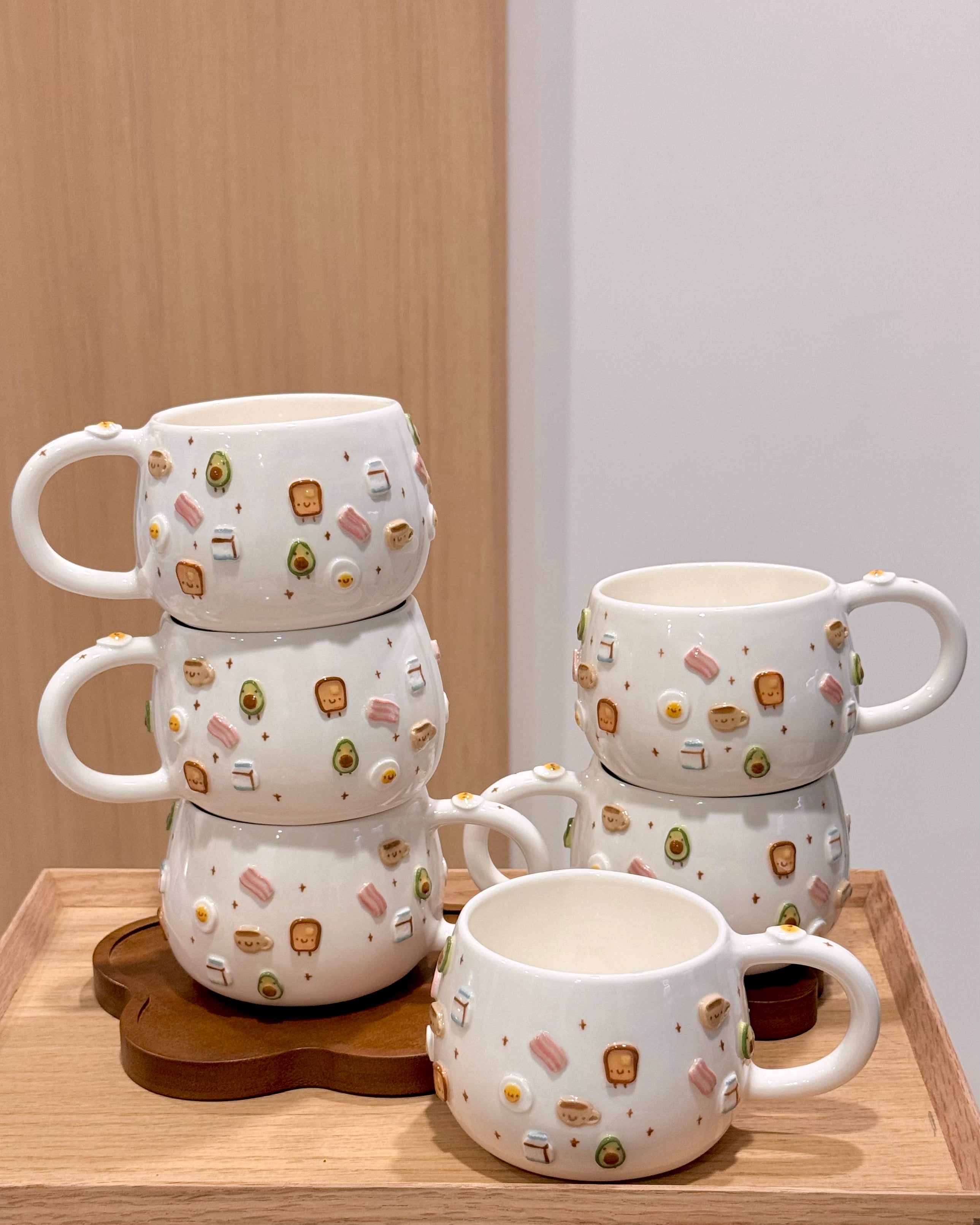 BREAKFAST cup, Chubby cup- Mid Year Sale❗️