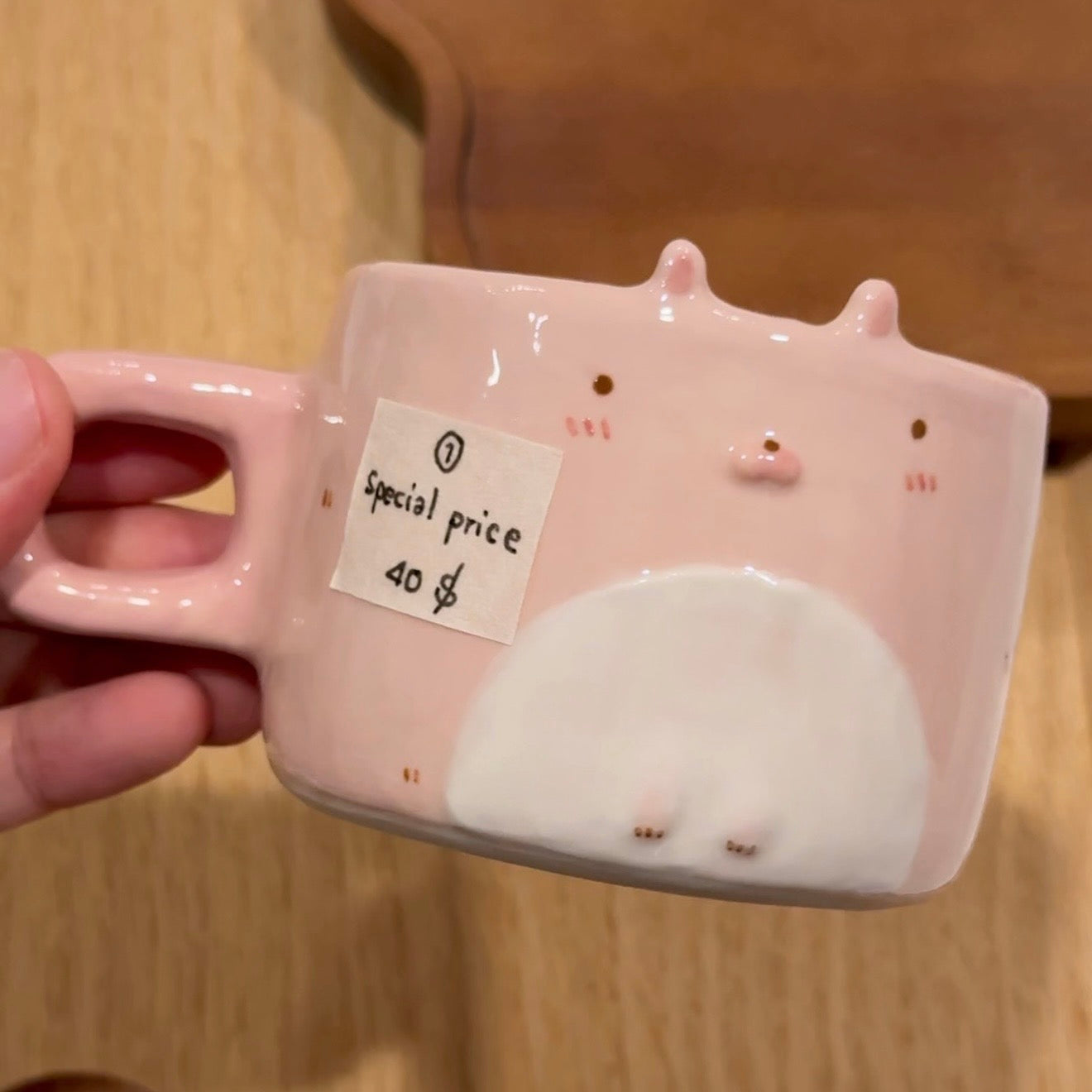 RABBIT cup, Fluffy cup- Mid Year Sale❗️