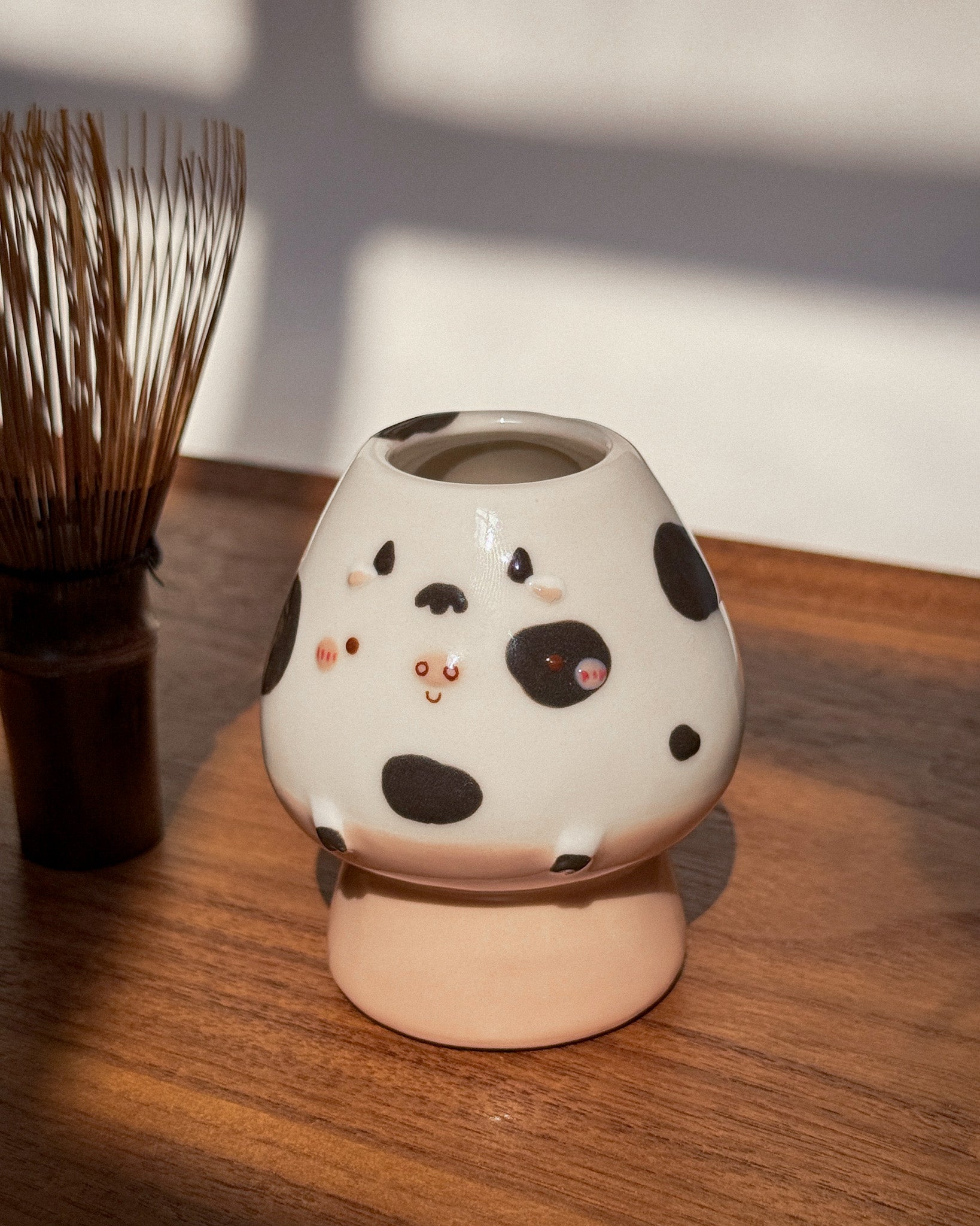 DAIRY COW chasen holder, whisk holder