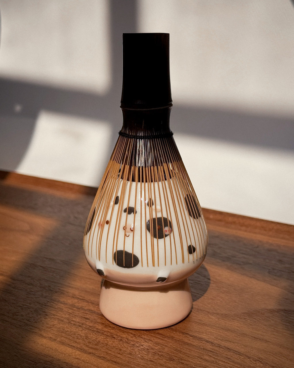 DAIRY COW chasen holder, whisk holder