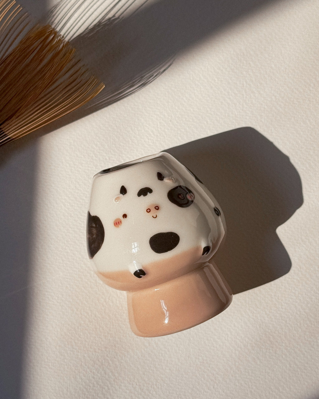 DAIRY COW chasen holder, whisk holder
