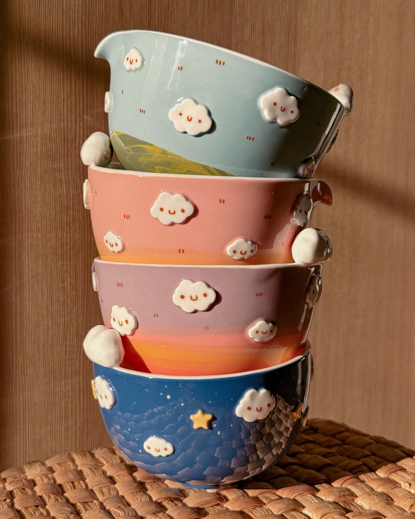 Oraclay x Mori Mori 𐃢𐃡 Matcha bowl Collection