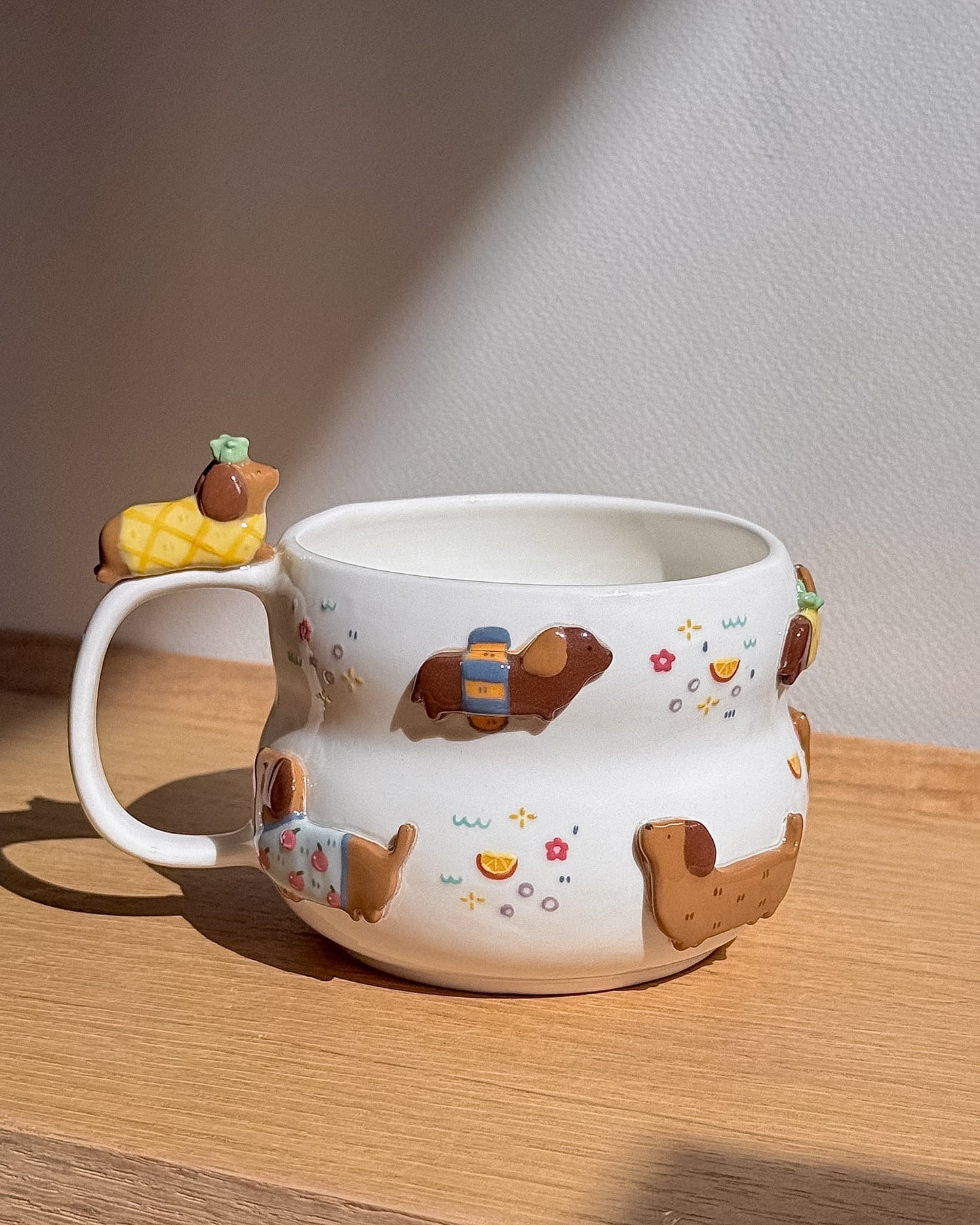 SUMMER DACHSHUND FLUFFY size cup