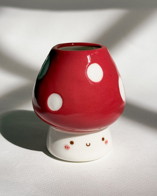 Mushroom chasen holder, whisk holder