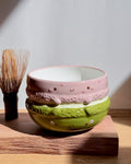 "preorder" MACARON, FLUFFY (MATCHA BOWL / BOWL) : Estimated Completion: END OF JULY