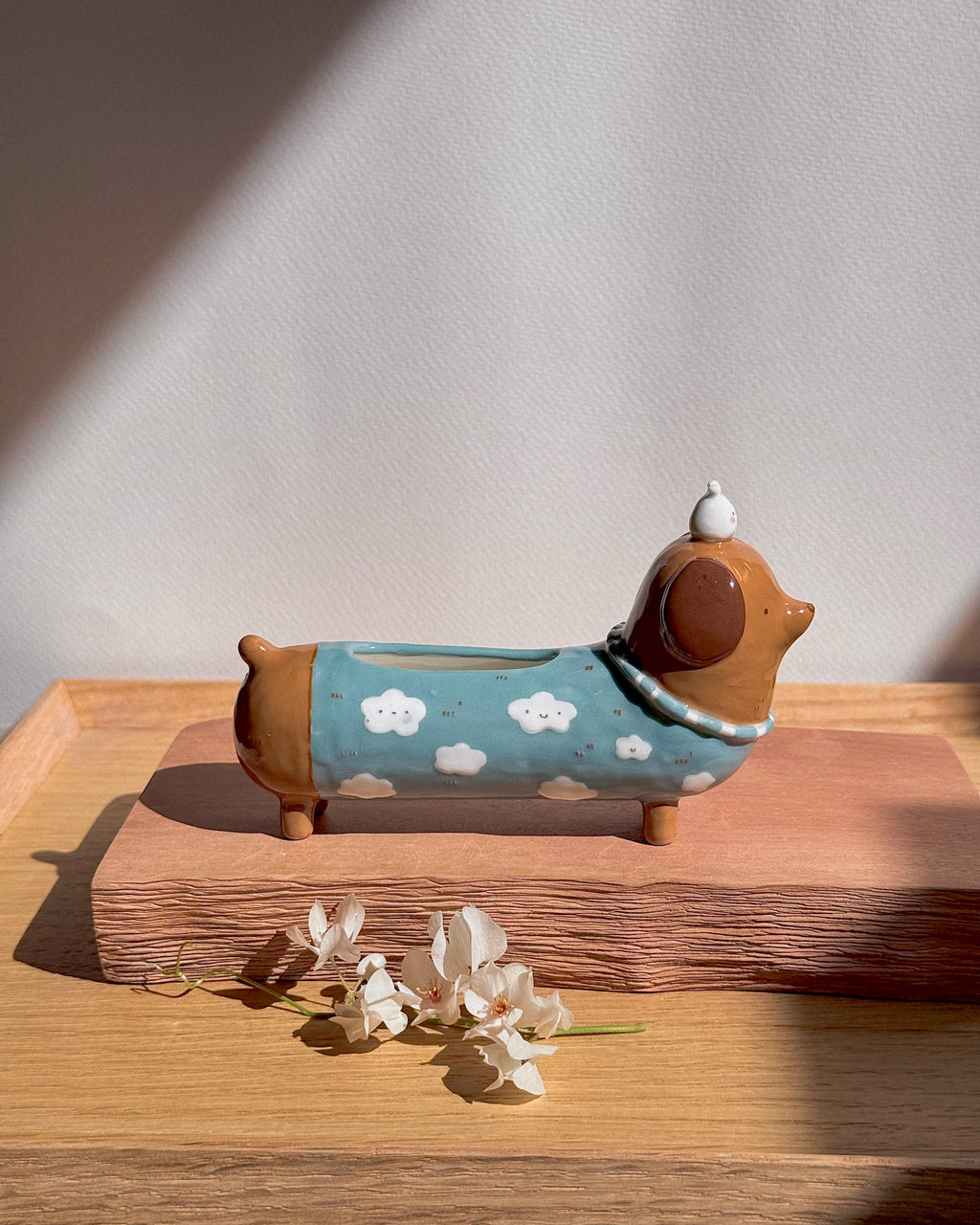 "preorder" 🐶 Customized Dachshund long body Vase