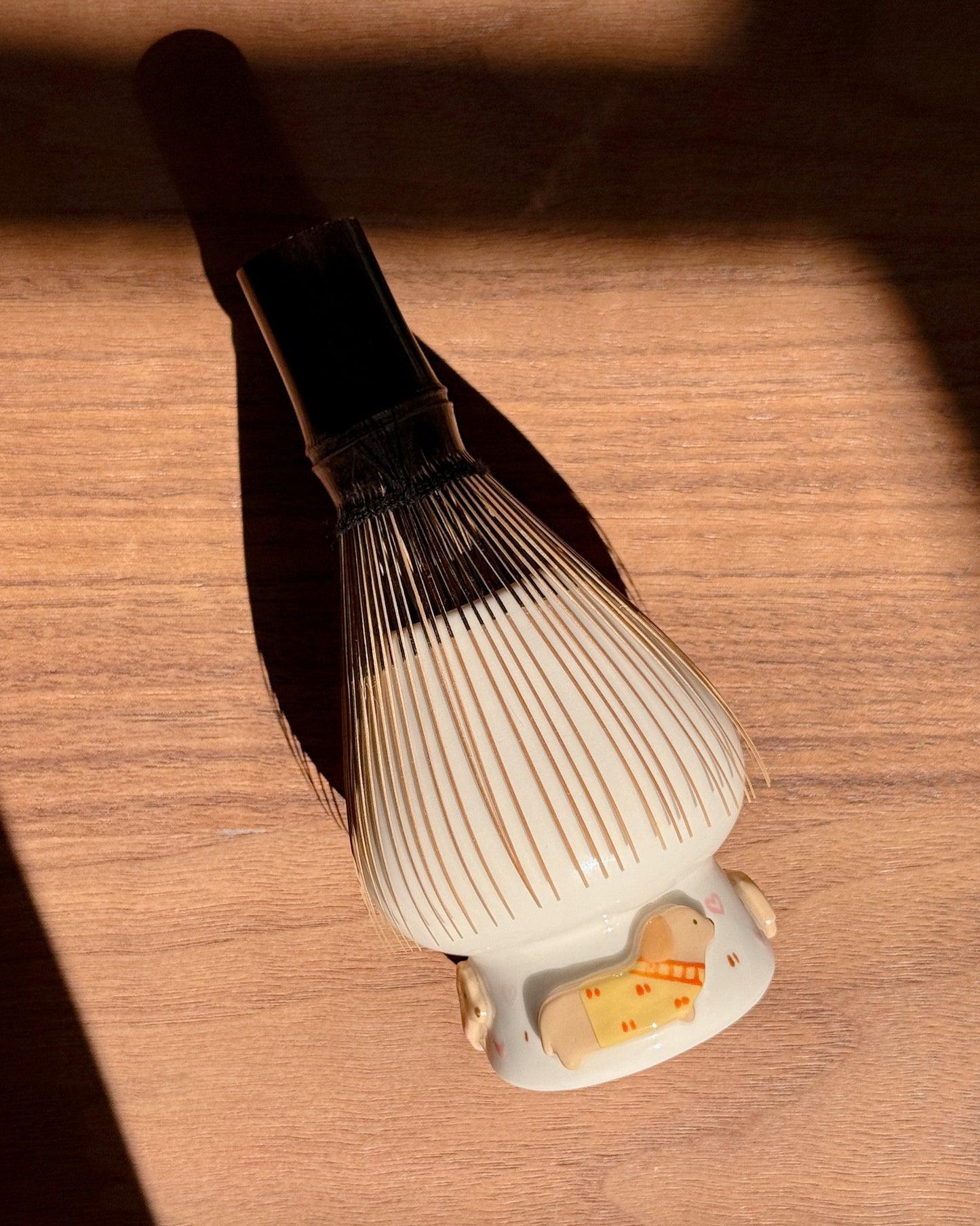 DACHSHUND chasen holder, whisk holder