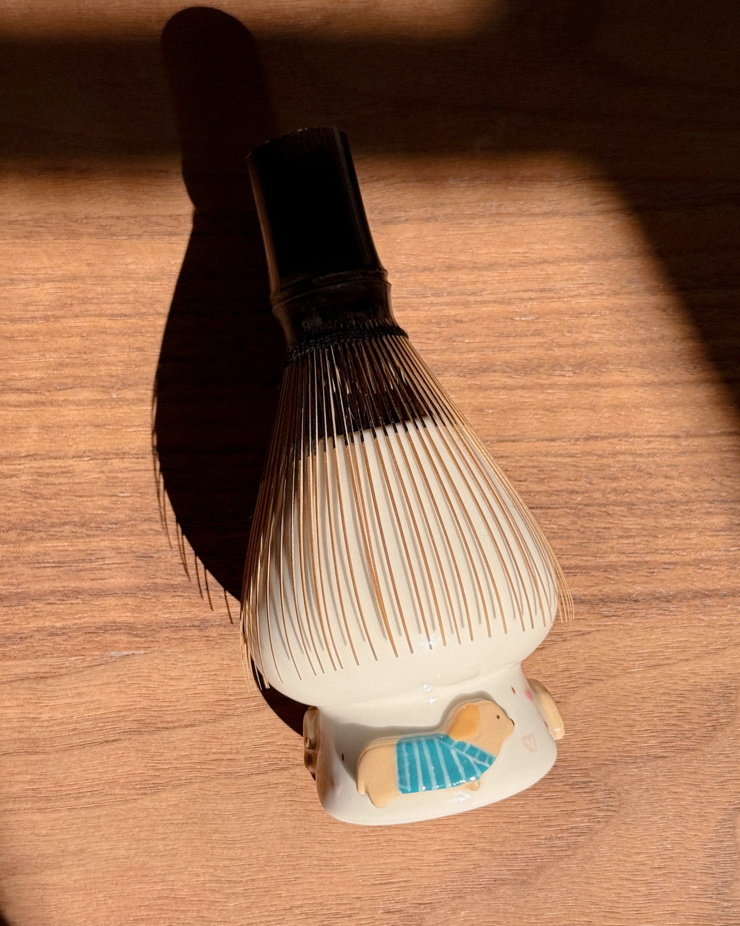 DACHSHUND chasen holder, whisk holder