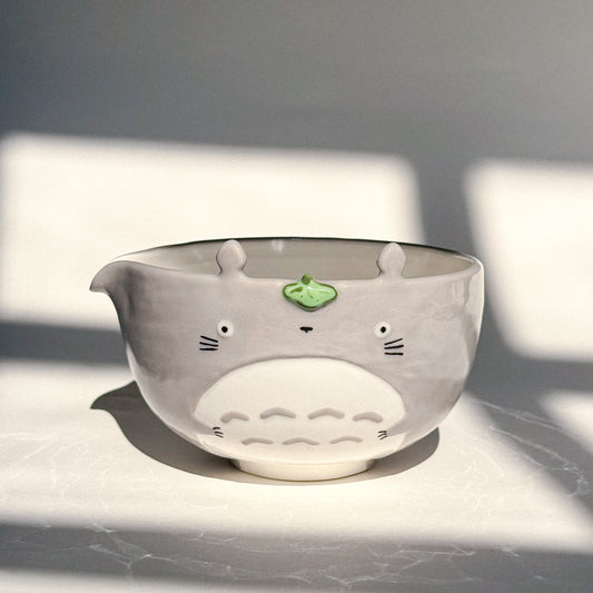 FLUFFY GREY SPIRIT Matcha Bowl