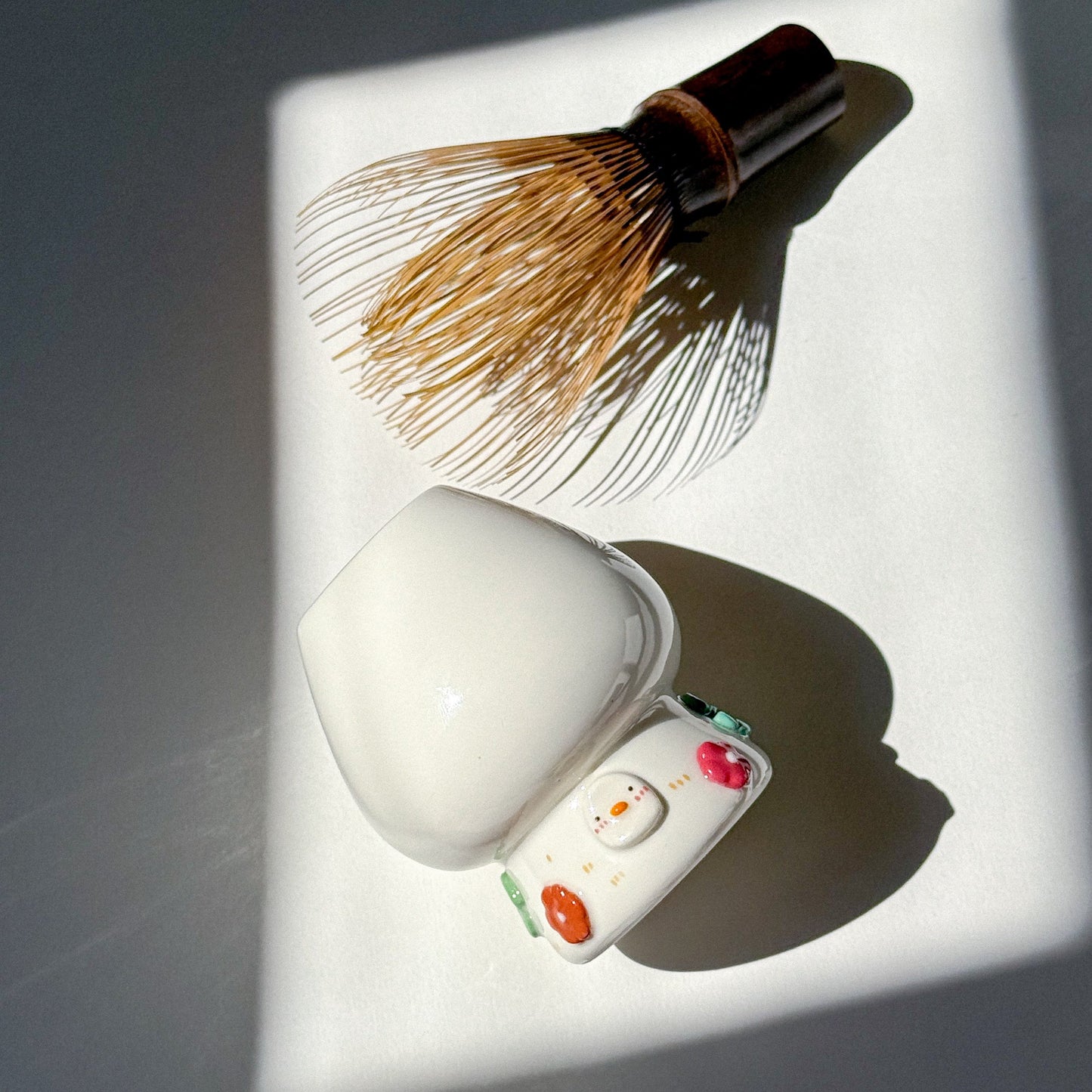 PRE-ORDER of DUCK chasen holder, whisk holder, chasen stand