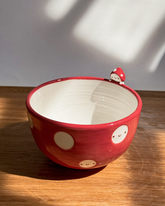 MUSHROOM BOWL (No Spout) – Pre-Order | Est. Completion: Oct–Nov