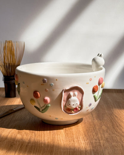 BUNNY TULIP Bowl Collection (PRE-ORDER), Estimated Completion: November