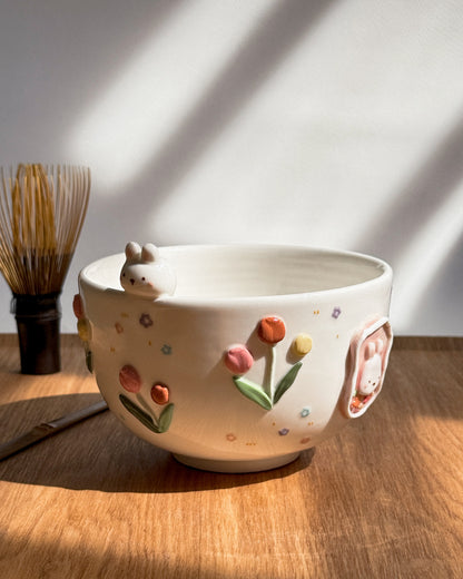 BUNNY TULIP Bowl Collection (PRE-ORDER), Estimated Completion: November