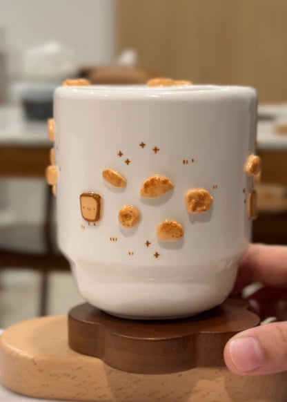 "preorder of"HAPPY BREAD To-Go Cup, Estimated Completion: AUG