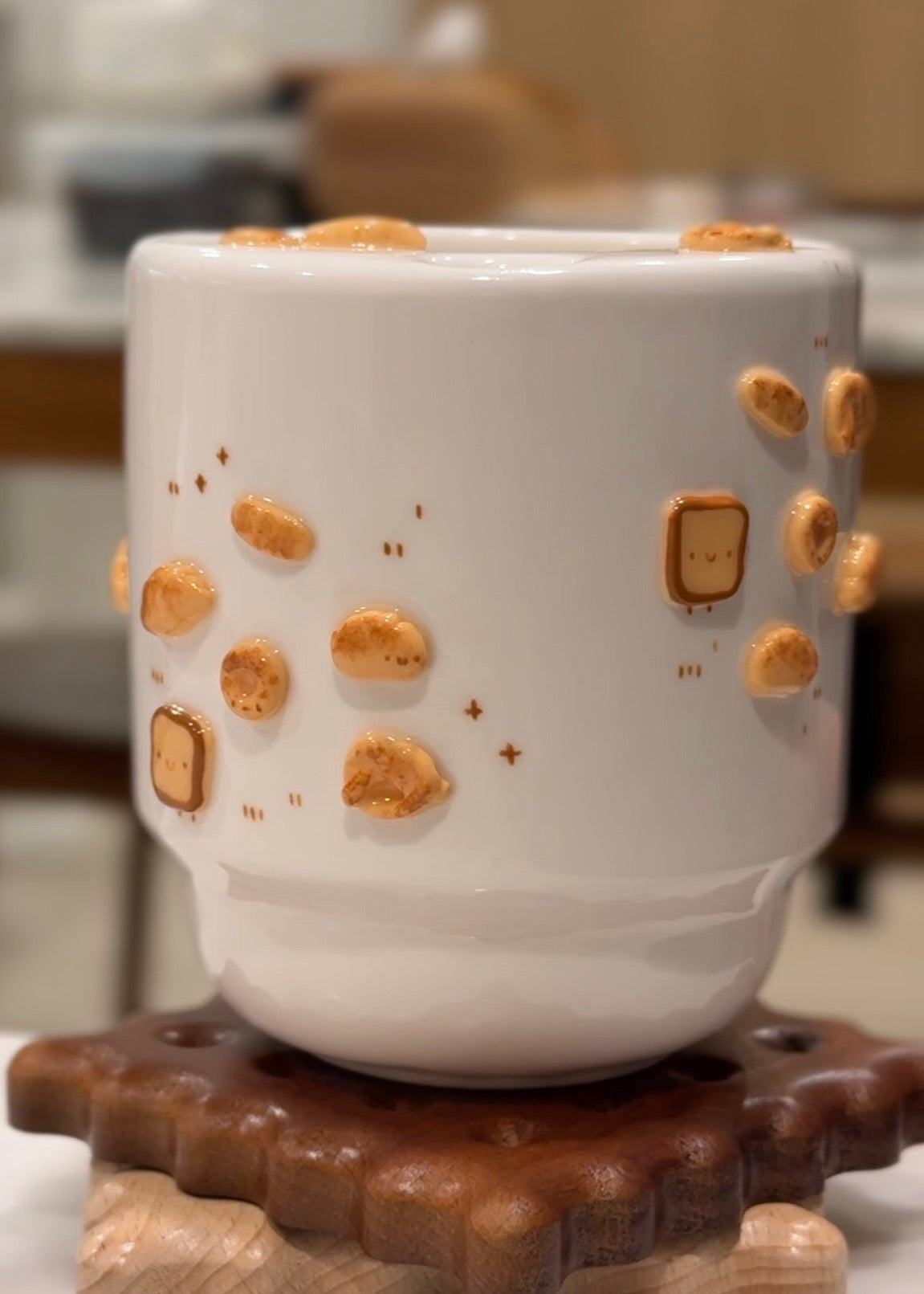 "preorder of"HAPPY BREAD To-Go Cup, Estimated Completion: AUG