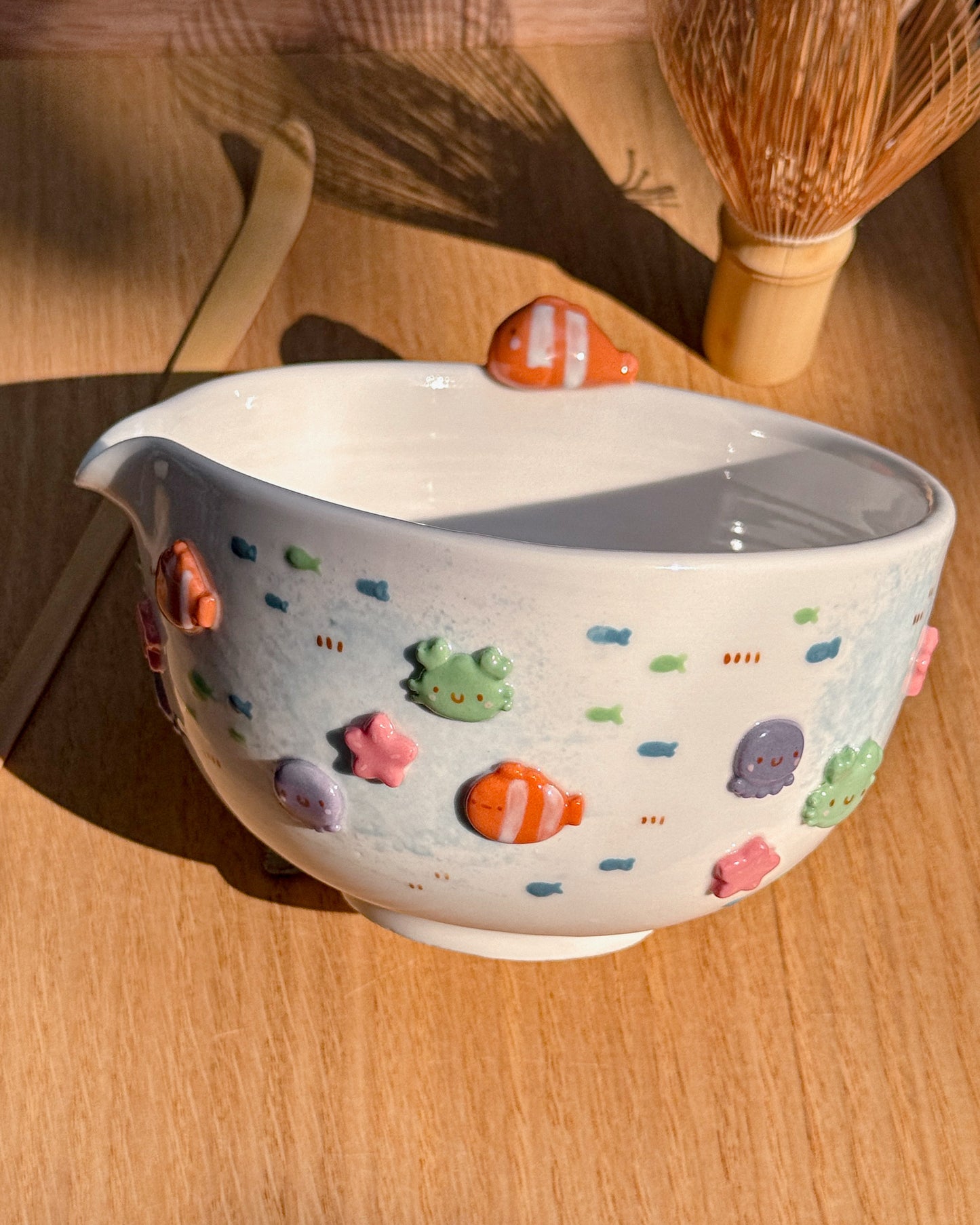 NEMO & FRIENDS matcha bowl, Chawan