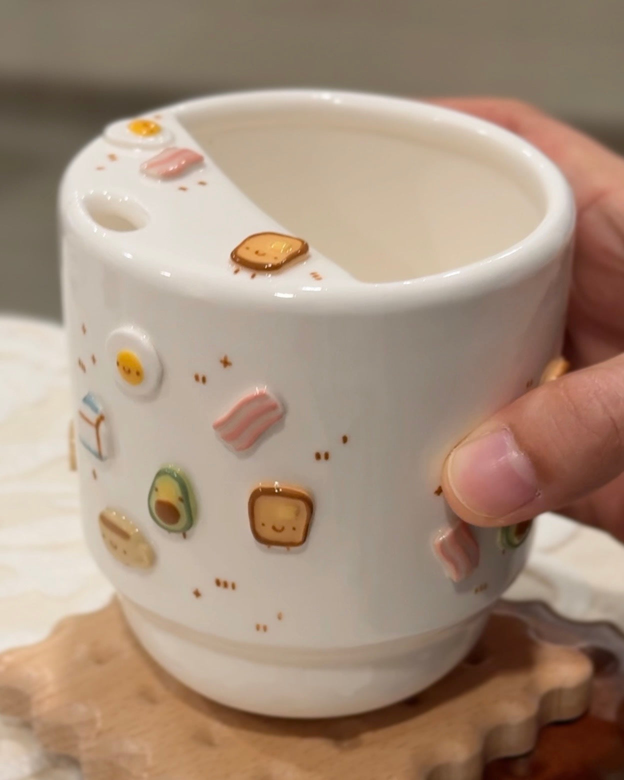 "preorder of"BREAKFAST To-Go Cup, Estimated Completion: AUG