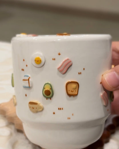 "preorder of"BREAKFAST To-Go Cup, Estimated Completion: AUG