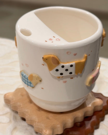 "preorder of" DACHSHUND To-Go Cup, Estimated Completion: AUG