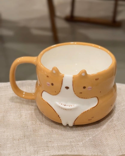 CORGI PUFF cup, Fluffy size