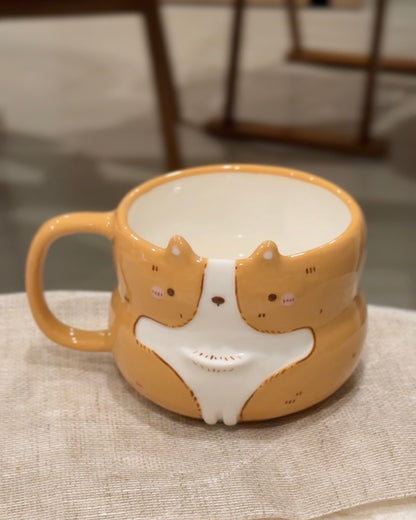 CORGI PUFF cup, Fluffy size