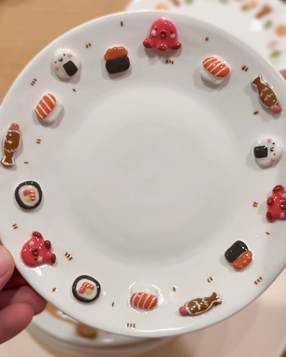 SUSHI plate ,Small plate, Dessert plate