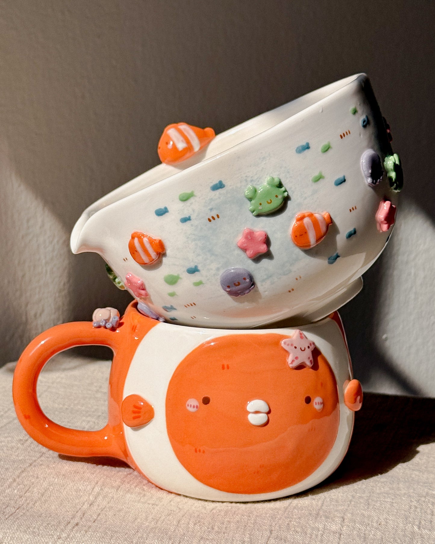 NEMO & FRIENDS matcha bowl, Chawan