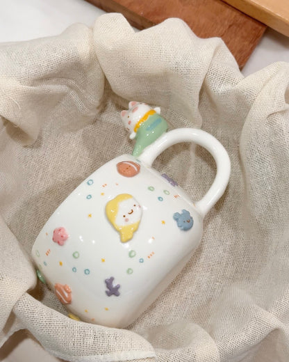 KITTIE MERMAID cup , CHUBBY size