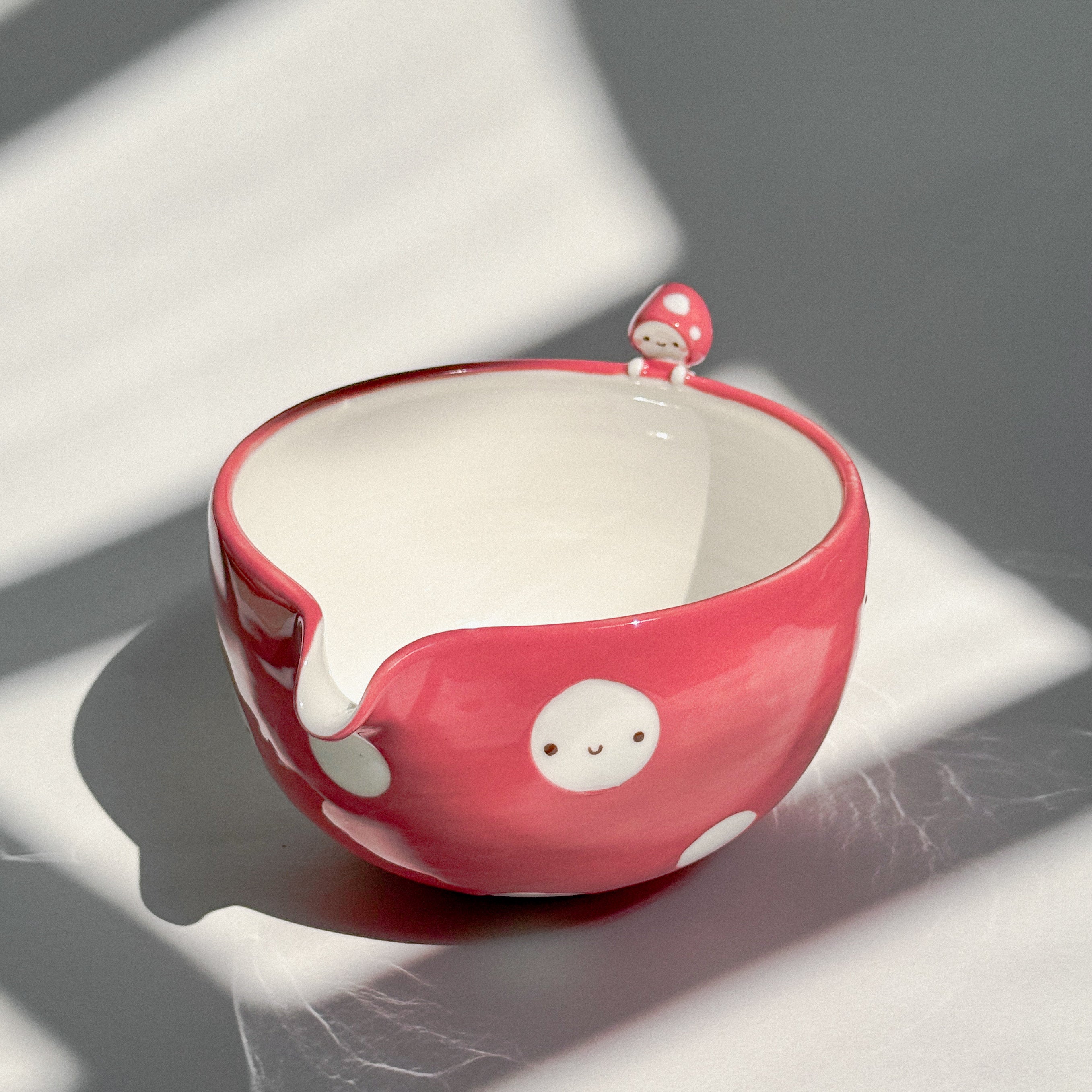 PRE-ORDER of MUSHROOM Matcha bowl, Chawan (ROUND 3)