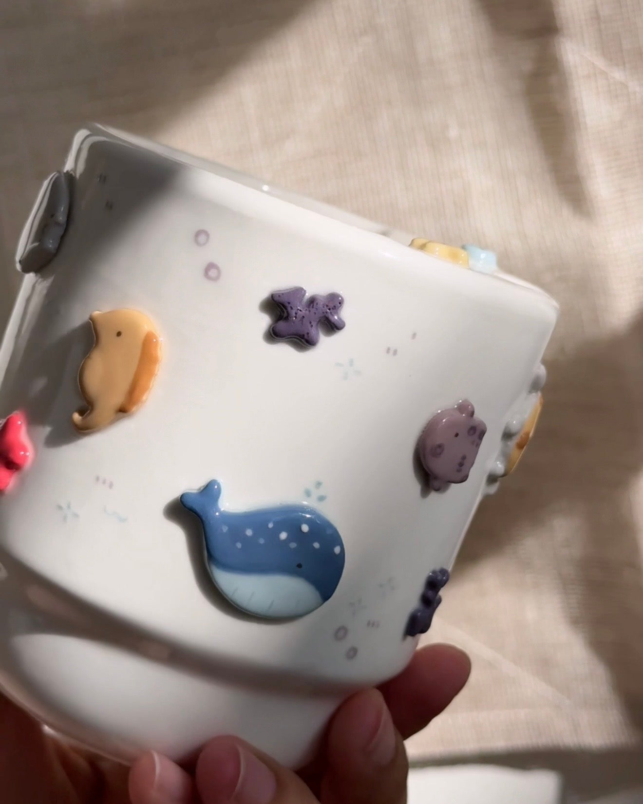 "Preorder of" OCEAN FRIENDS To-Go Cup, Estimated Completion: AUG-SEP