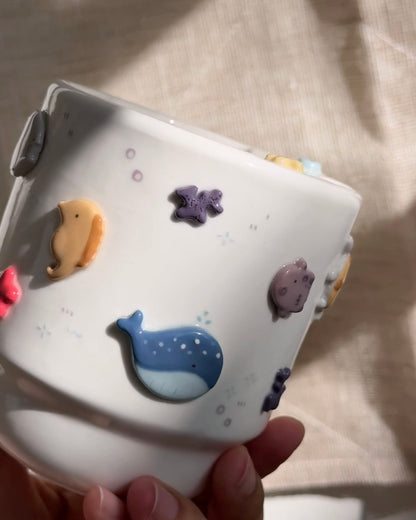 "Preorder of" OCEAN FRIENDS To-Go Cup, Estimated Completion: AUG-SEP