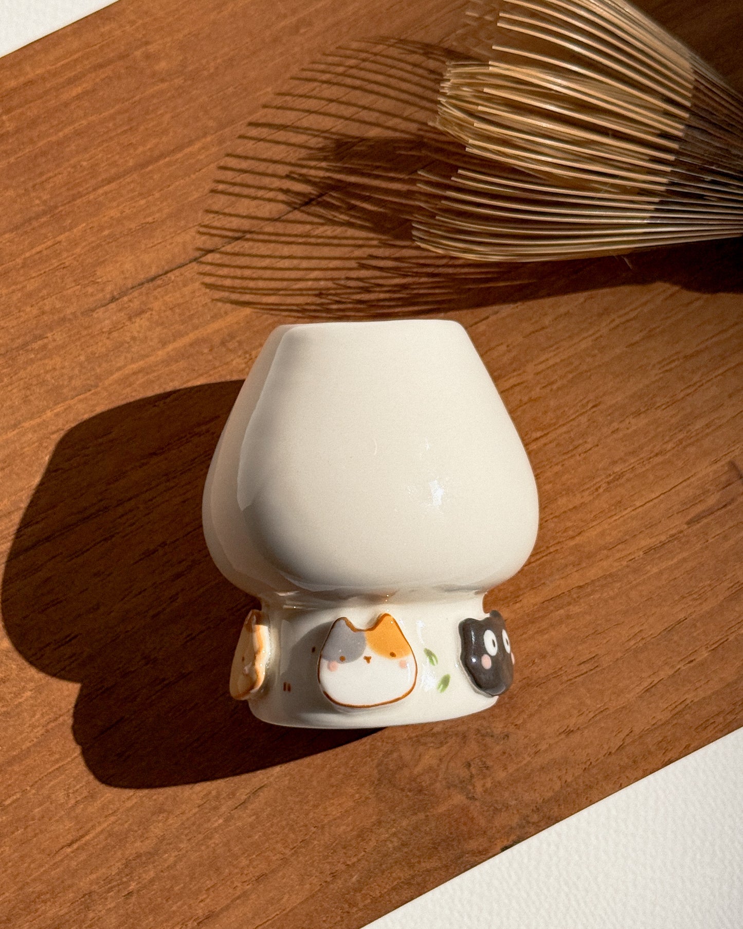 CAT chasen holder, whisk holder (PRE-ORDER) , Estimated Completion: November