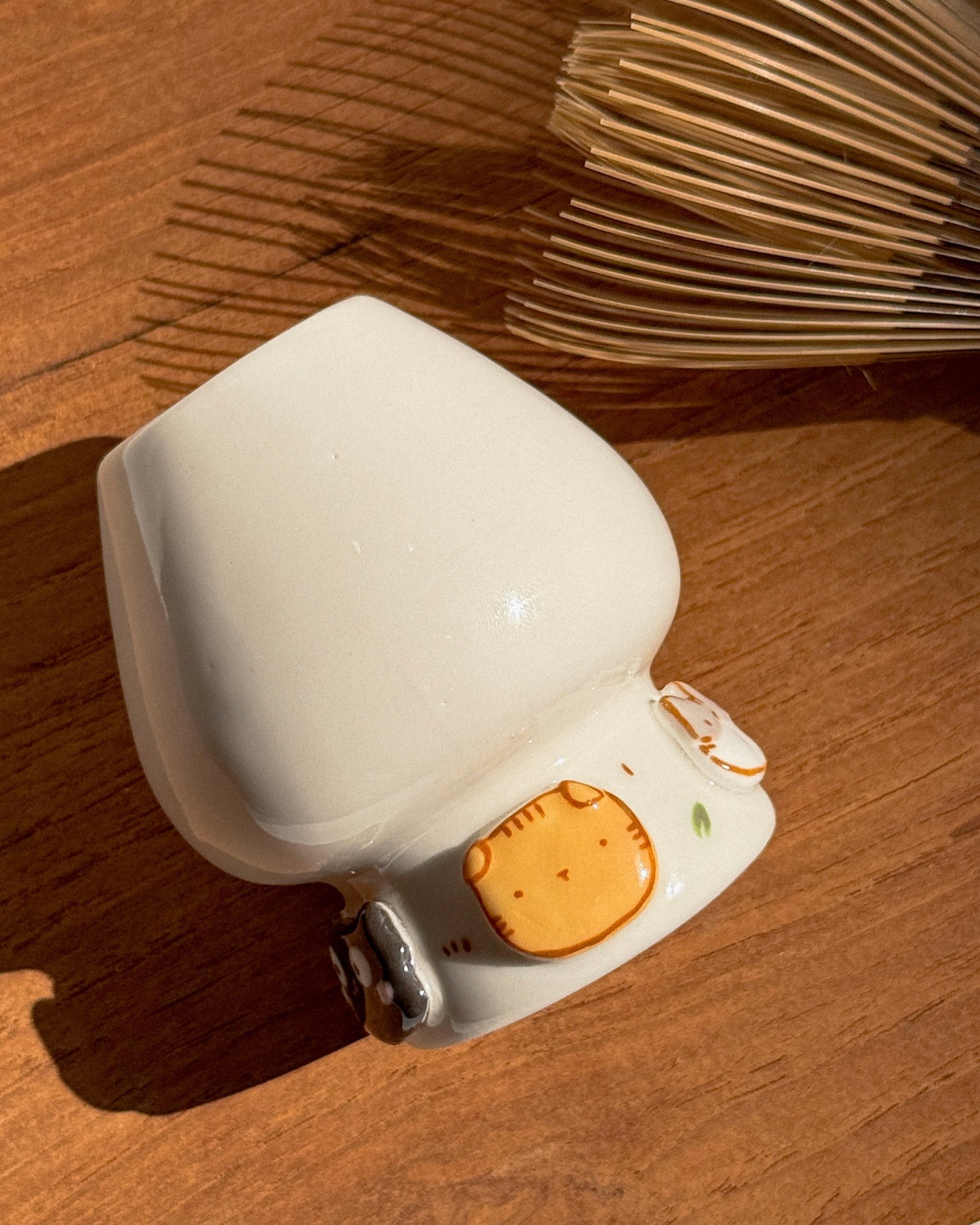 CAT chasen holder, whisk holder (PRE-ORDER) , Estimated Completion: November