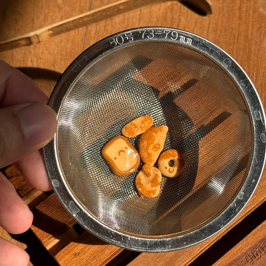 A SET of Sifter Bead, 6 pieces of Happy bread Sifter bead (PRE-ORDER) , Estimated Completion: November