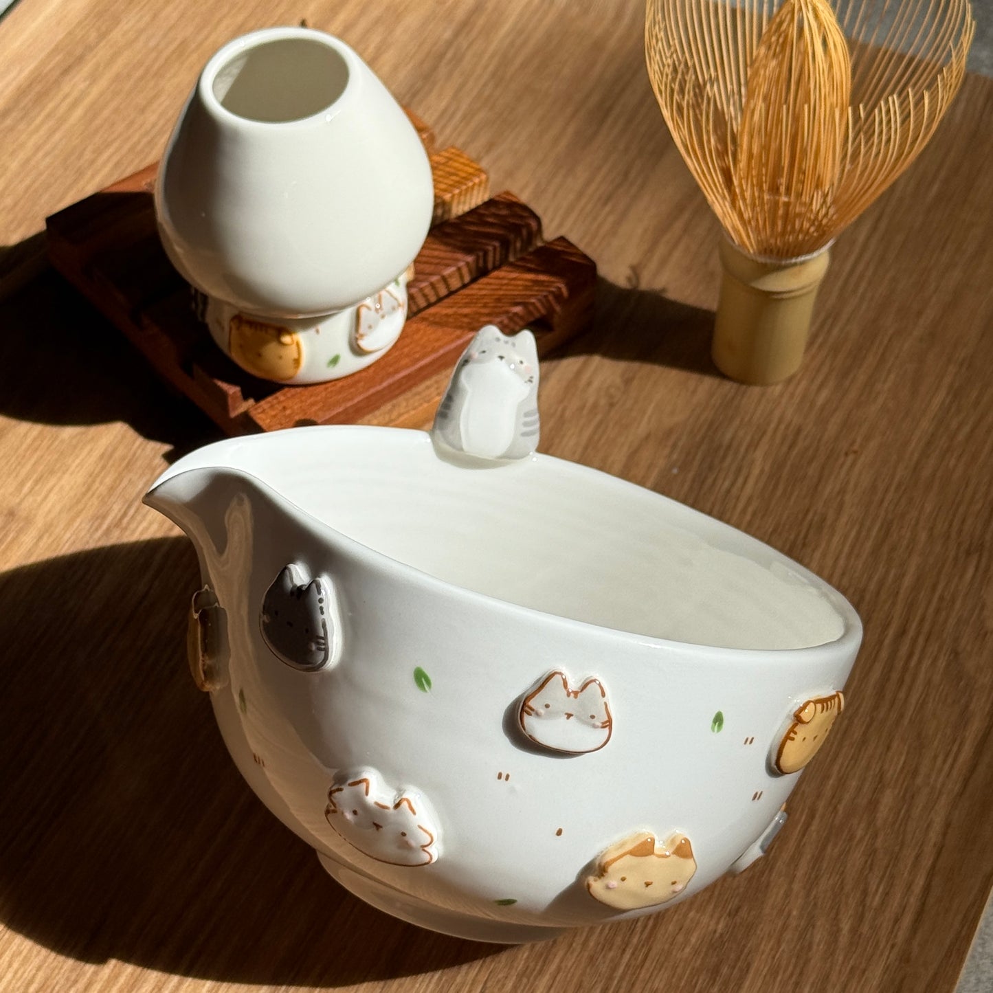 CAT matcha bowl, Chawan(PRE-ORDER), Estimated Completion: November