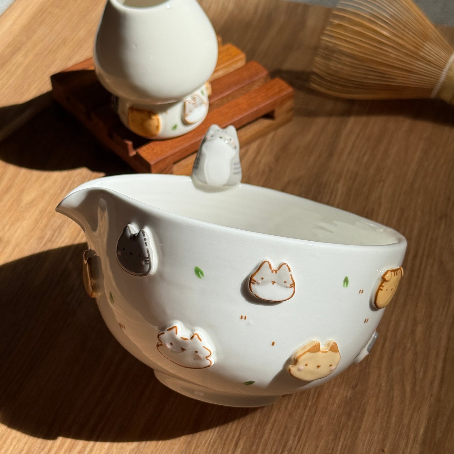 CAT matcha bowl, Chawan(PRE-ORDER), Estimated Completion: November
