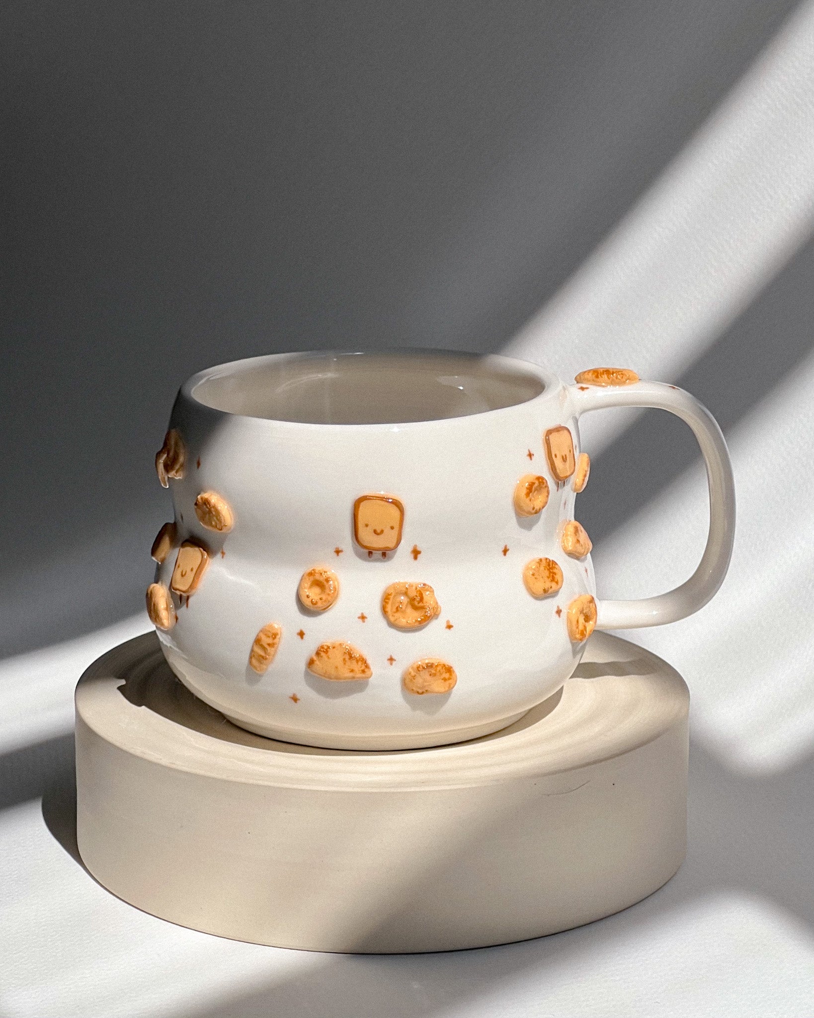 Happy bread cup Fluffy size
