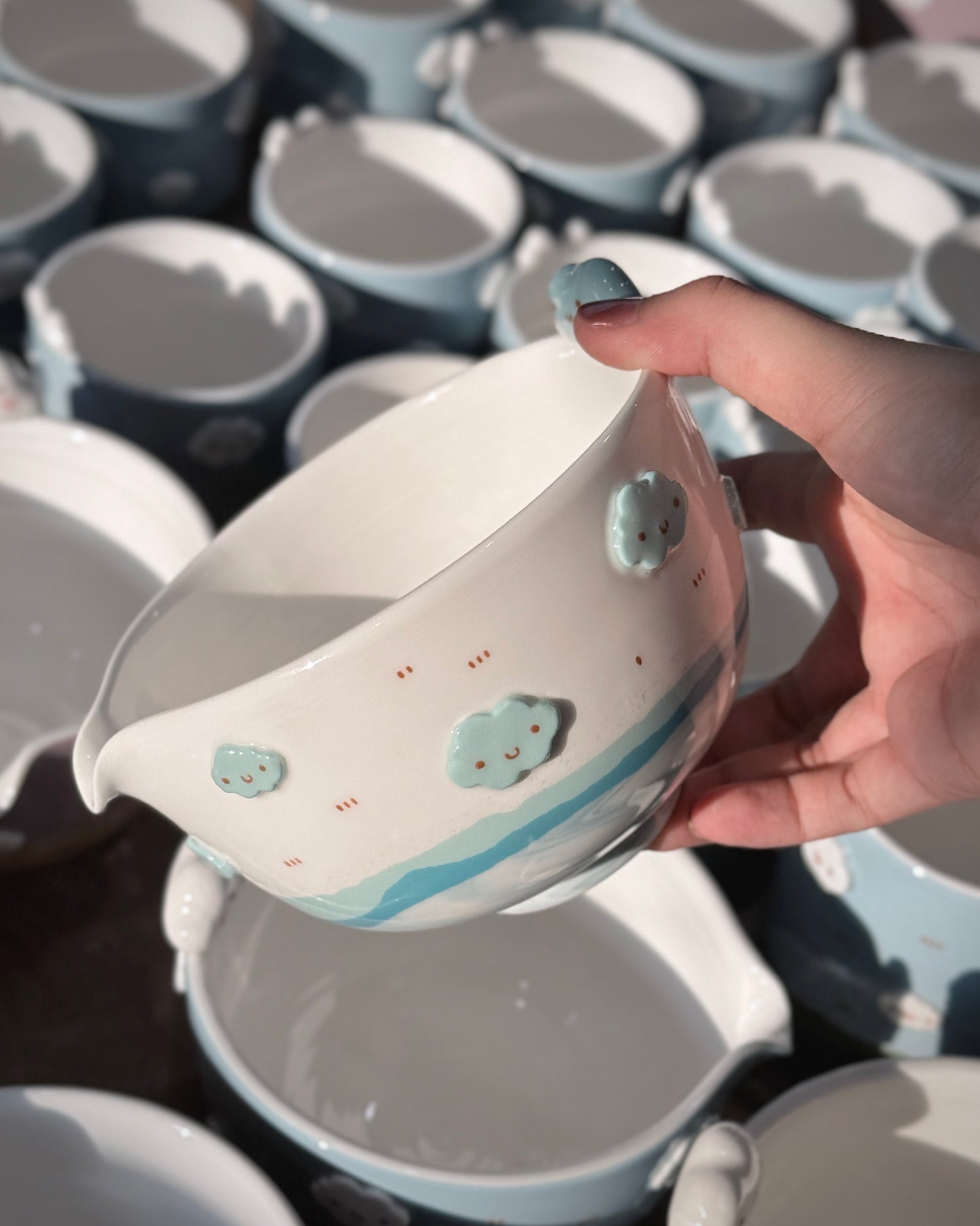 Oraclay x Mori Mori 𐃢𐃡 Matcha bowl Collection