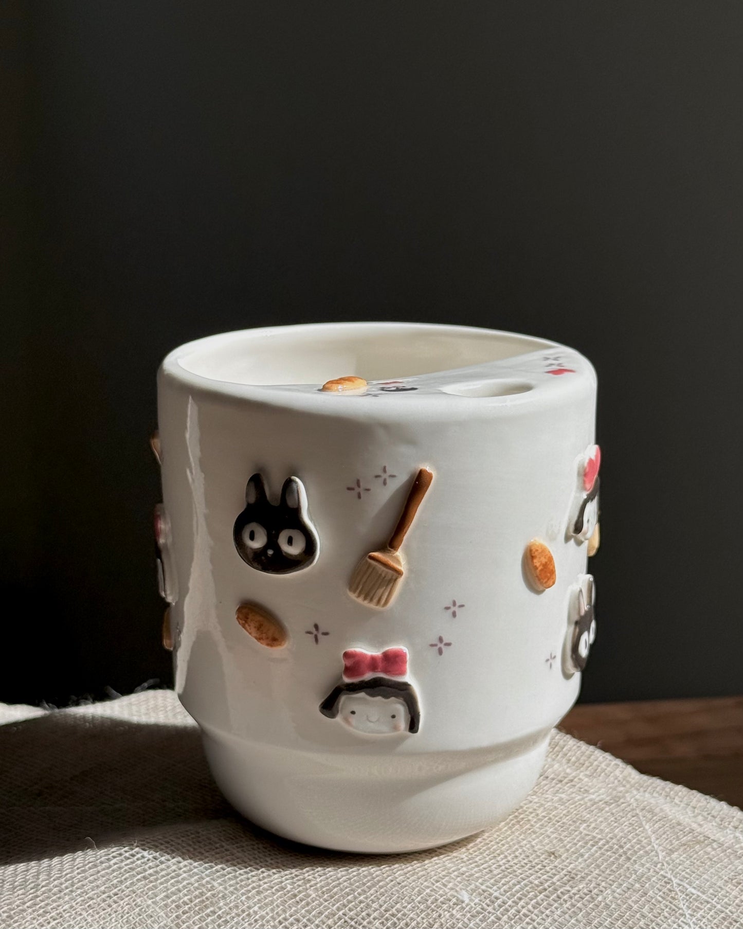 "Preorder of"TINY WITCH To-Go Cup, Estimated Completion: the End of September.