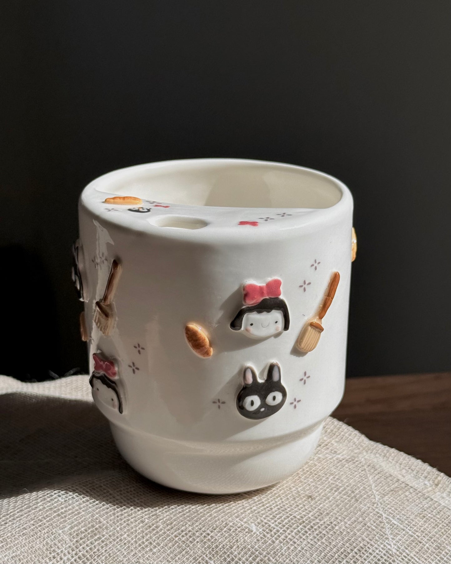 "Preorder of"TINY WITCH To-Go Cup, Estimated Completion: the End of September.