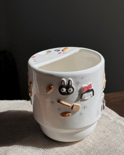 "Preorder of"TINY WITCH To-Go Cup, Estimated Completion: the End of September.